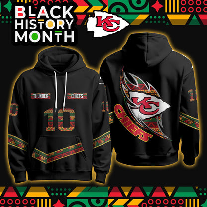 Custom KC Black History Month Limited Hoodie