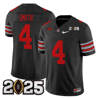 OSU 'Heritage Stripe' 2025 CFP Final Patch Vapor Limited Jersey - All Stitched