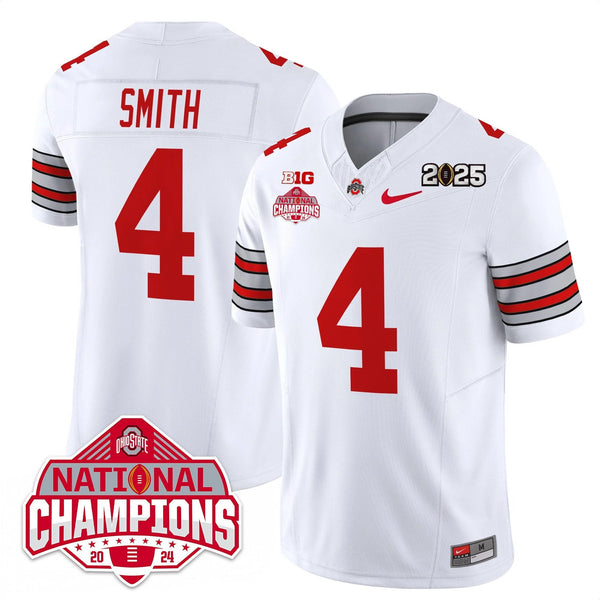 OSU 'Heritage Stripe' 2025 CFP Patch - National Champions Jersey - All ...