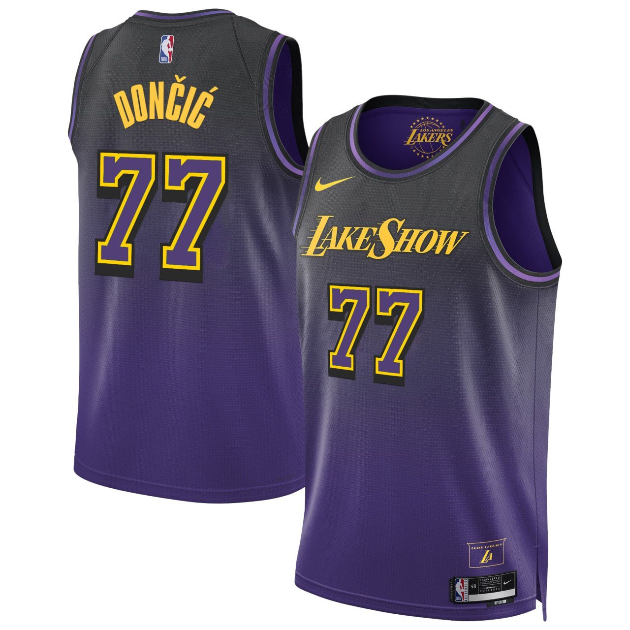 Luka Dončić #77 LAL Jersey Collection - All Stitched