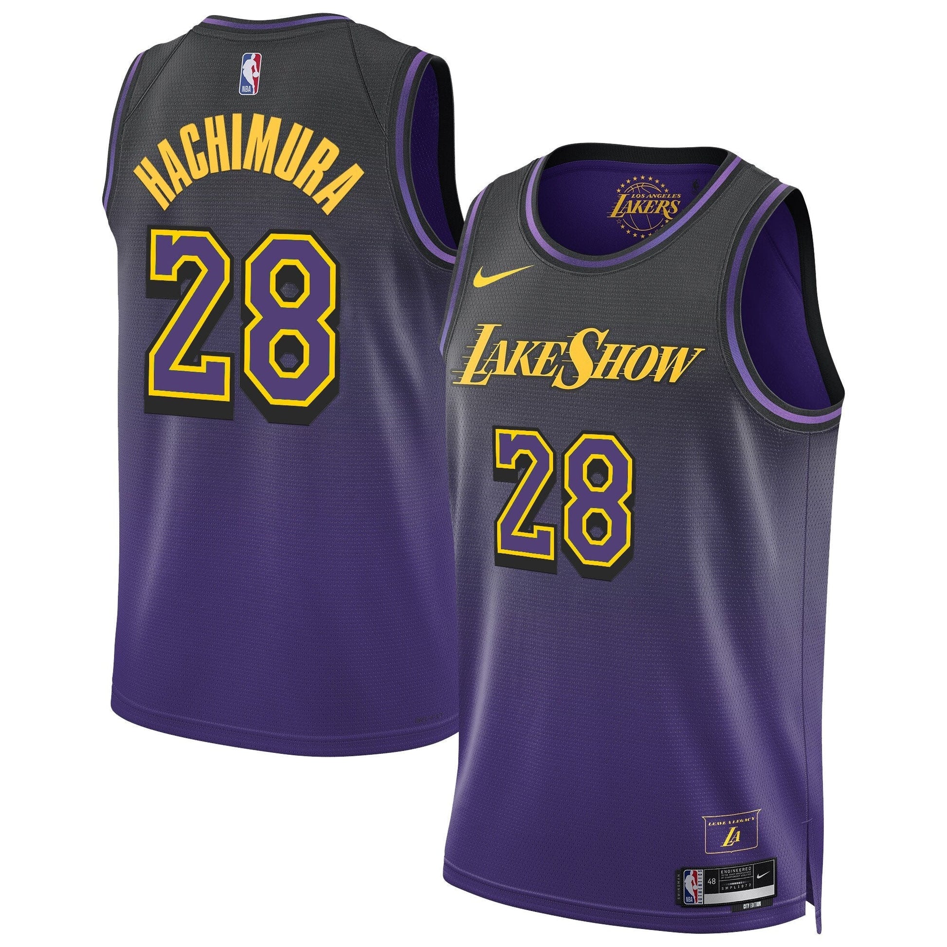 Men's Los Angeles Lakers Swingman Jersey - All Stitched