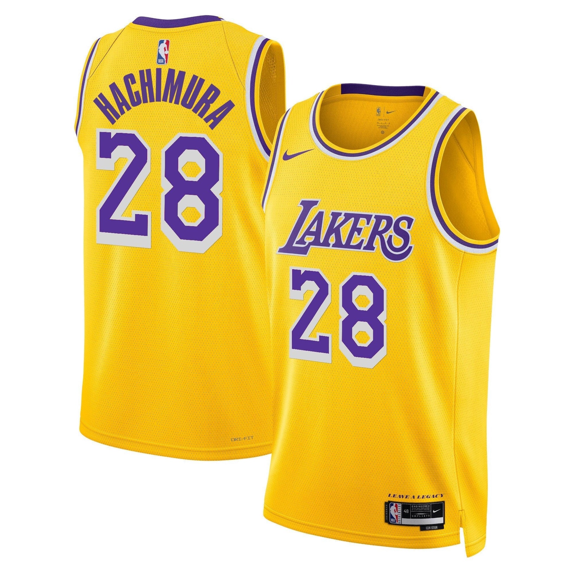 Men's Los Angeles Lakers Swingman Jersey - All Stitched