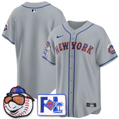 NYM 2025 Spring Training Jersey - All Stitched