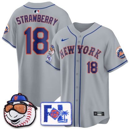 NYM 2025 Spring Training Jersey - All Stitched