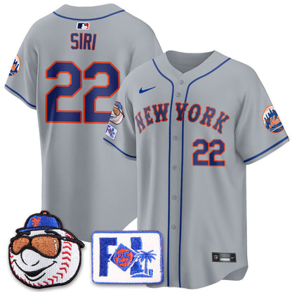 NYM 2025 Spring Training Jersey - All Stitched