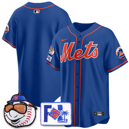 NYM 2025 Spring Training Jersey - All Stitched