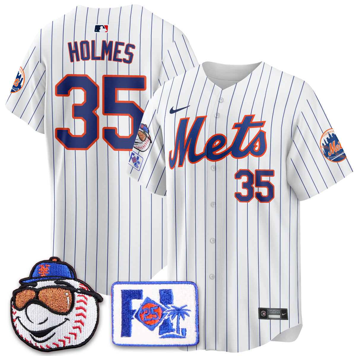 NYM 2025 Spring Training Jersey - All Stitched