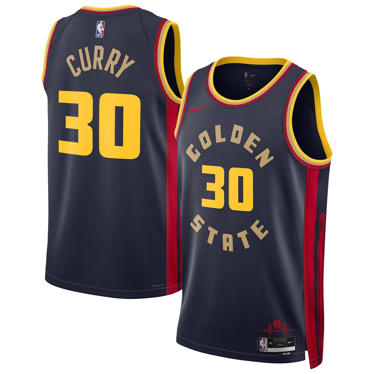 Men's Golden State Warriors 2025 Swingman Jersey - All Stitched