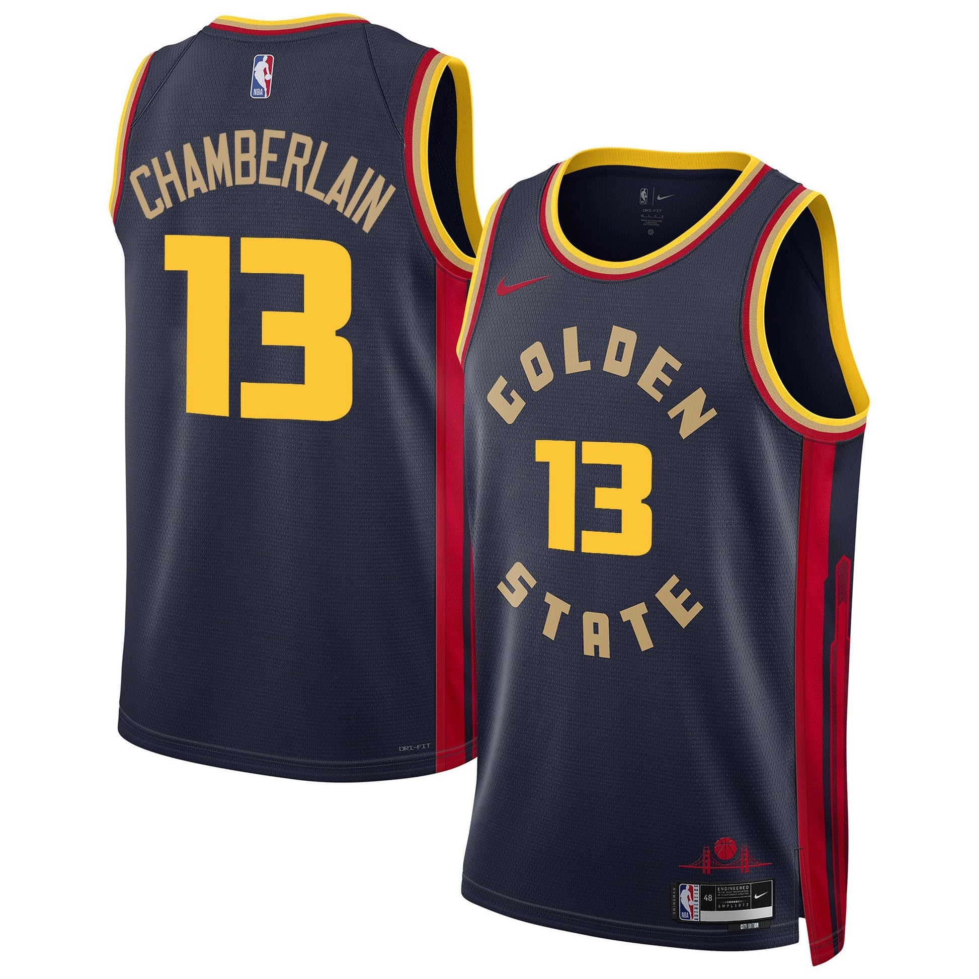 Men's Golden State Warriors 2025 Swingman Jersey - All Stitched