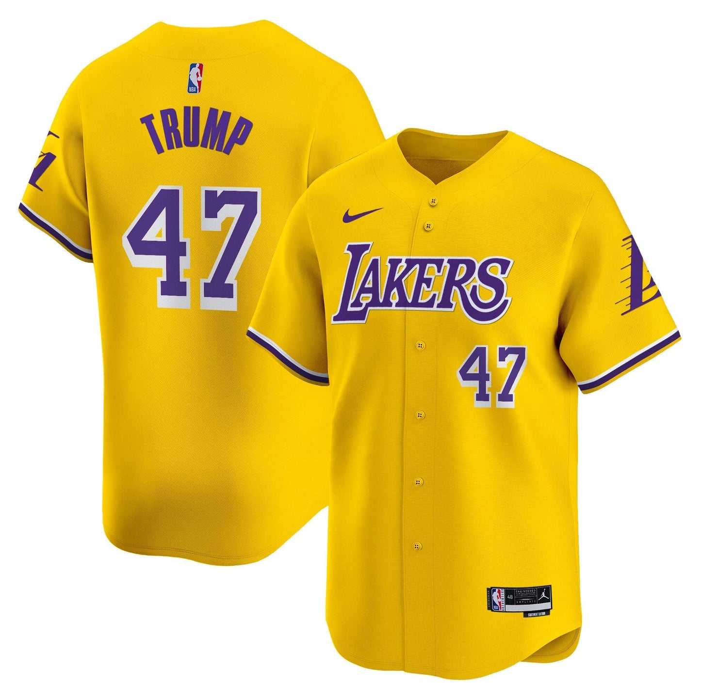 LAL Vapor Baseball Jersey - All Stitched