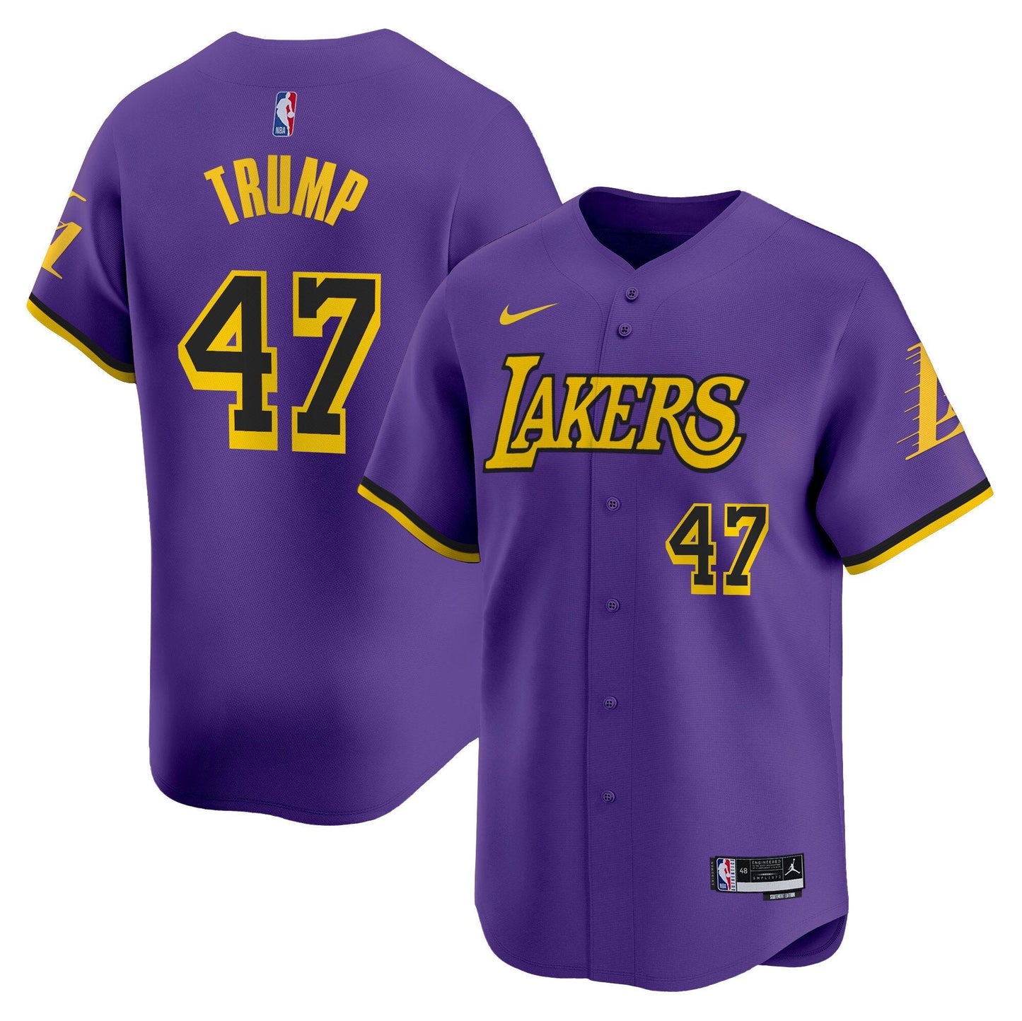 LAL Vapor Baseball Jersey - All Stitched