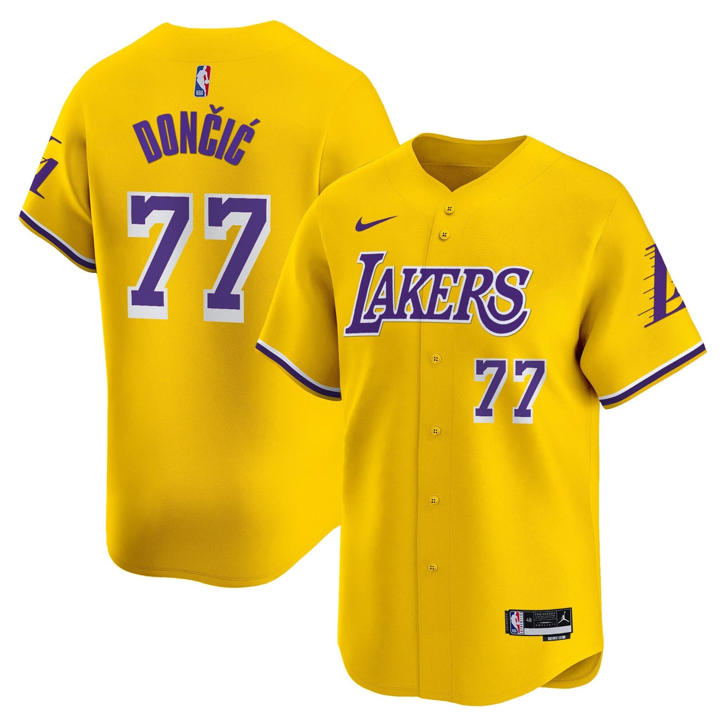 LAL Vapor Baseball Jersey - All Stitched
