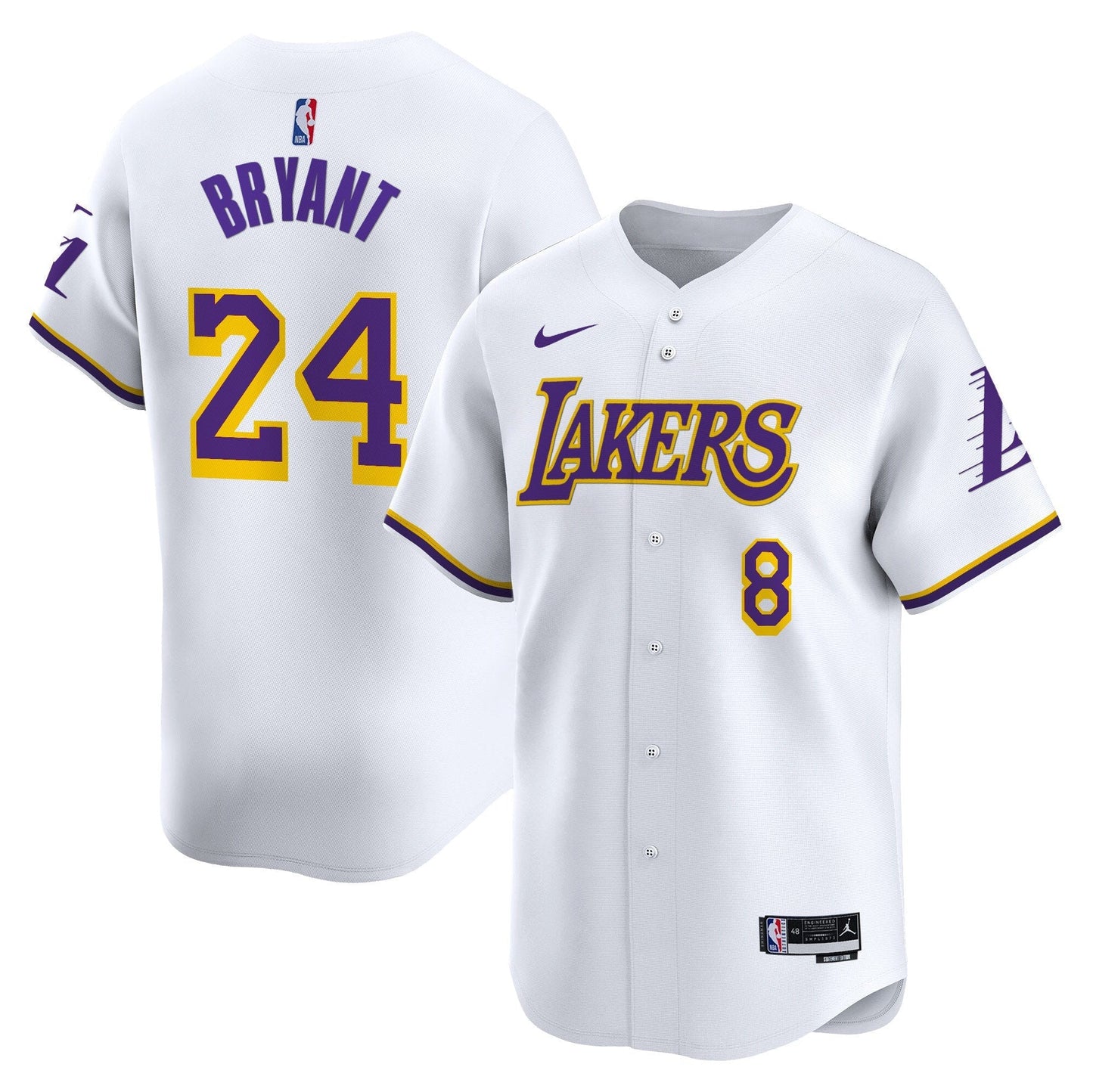 LAL Vapor Baseball Jersey - All Stitched