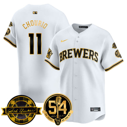 MIL Jersey - Bob Uecker, 54 Seasons for Brewers - All Stitched