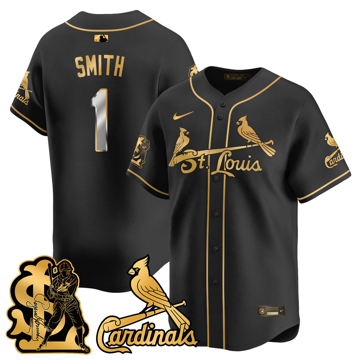 Men's St. Louis Cardinals Rogers Hornsby Jersey - All Stitched
