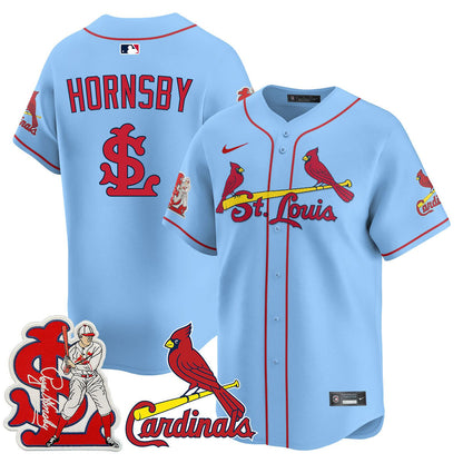 Men's St. Louis Cardinals Rogers Hornsby Jersey - All Stitched