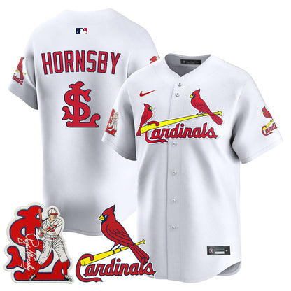 Men's St. Louis Cardinals Rogers Hornsby Jersey - All Stitched