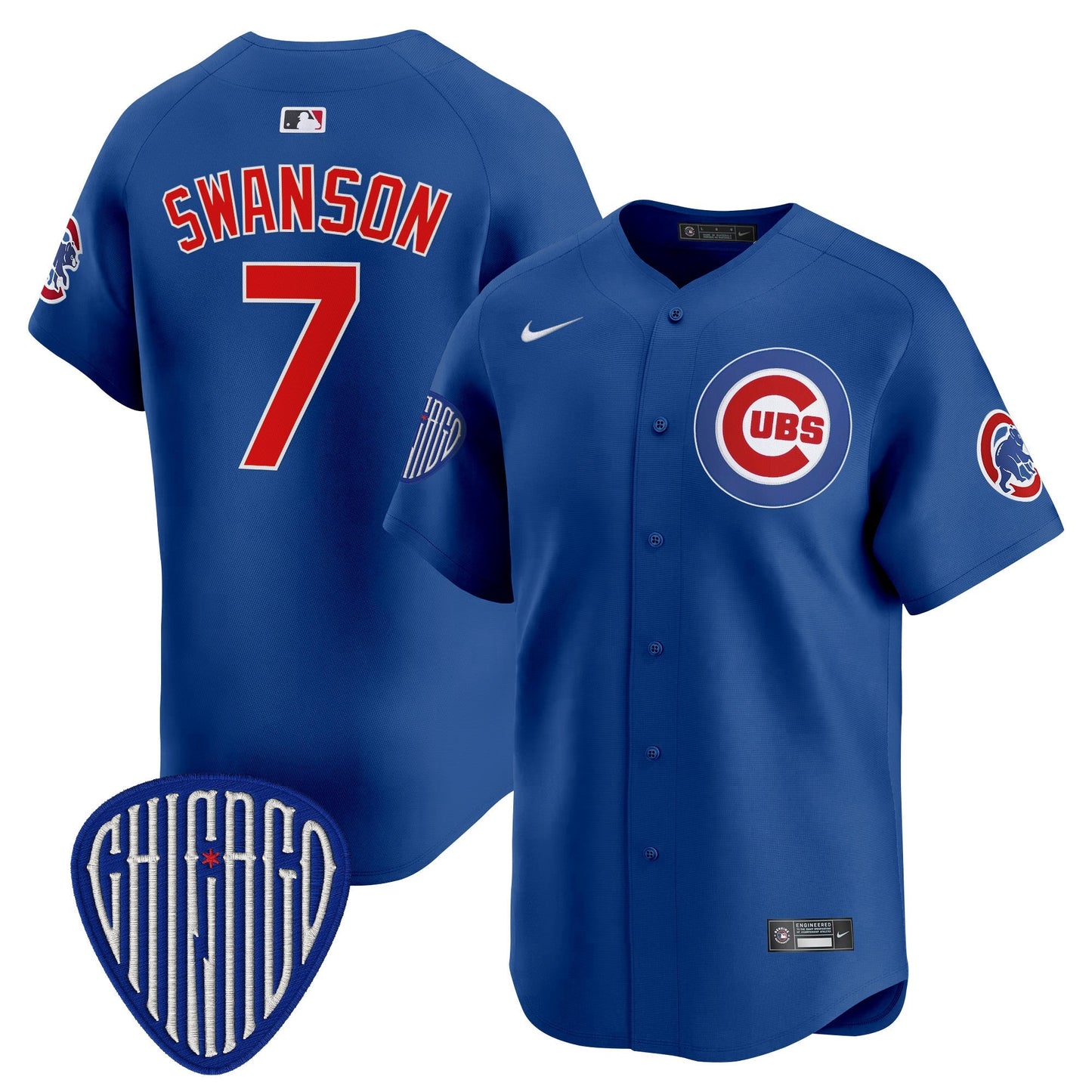 Men's Chicago Cubs 2025 Vapor Premier Limited Jersey - All Stitched
