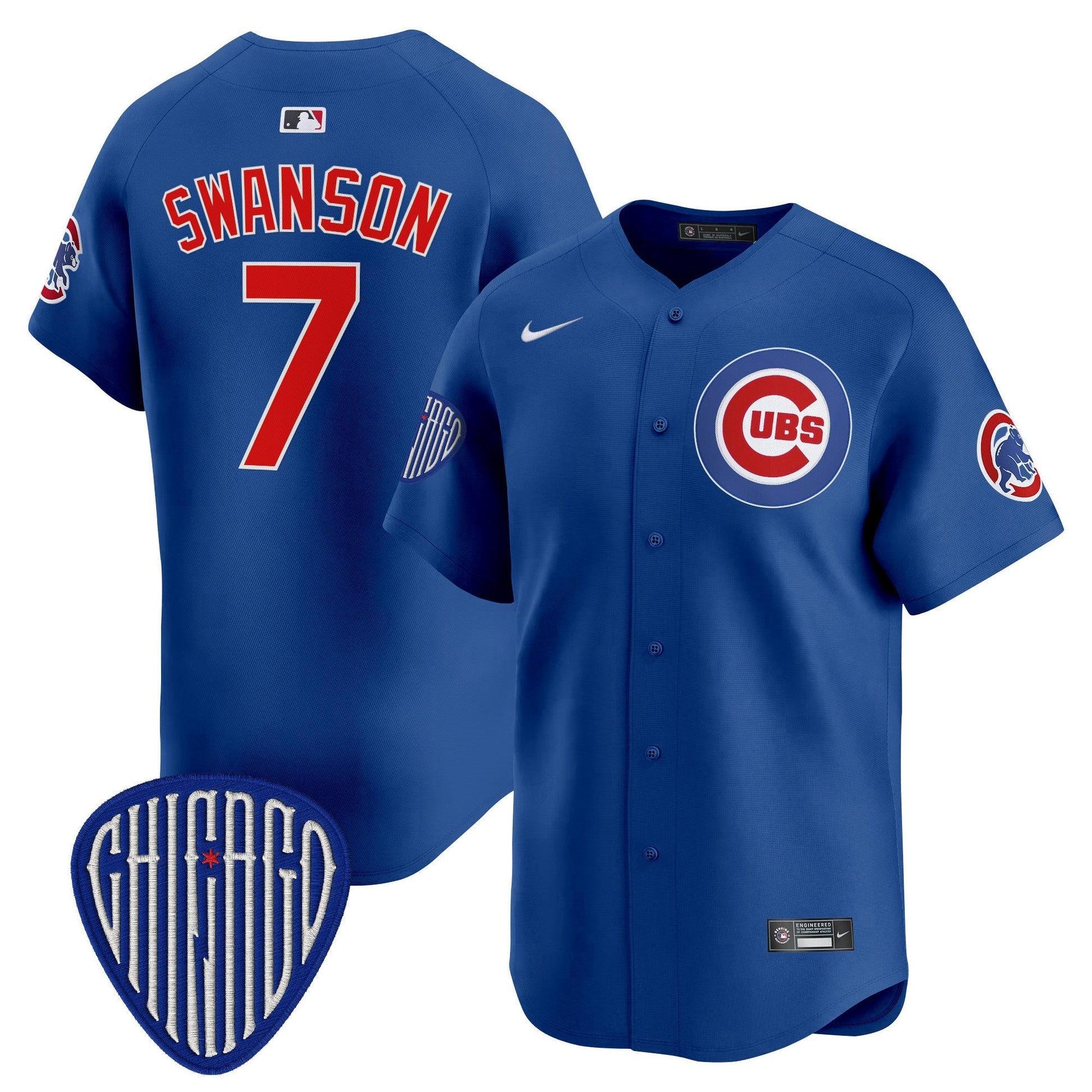 Men's Chicago Cubs 2025 Vapor Premier Limited Jersey - All Stitched