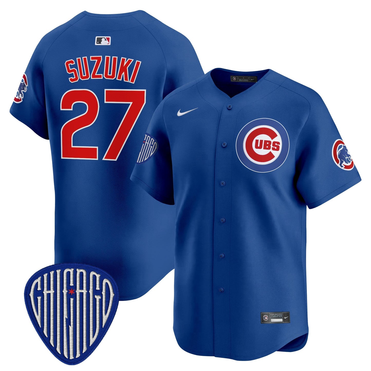 Men's Chicago Cubs 2025 Vapor Premier Limited Jersey - All Stitched