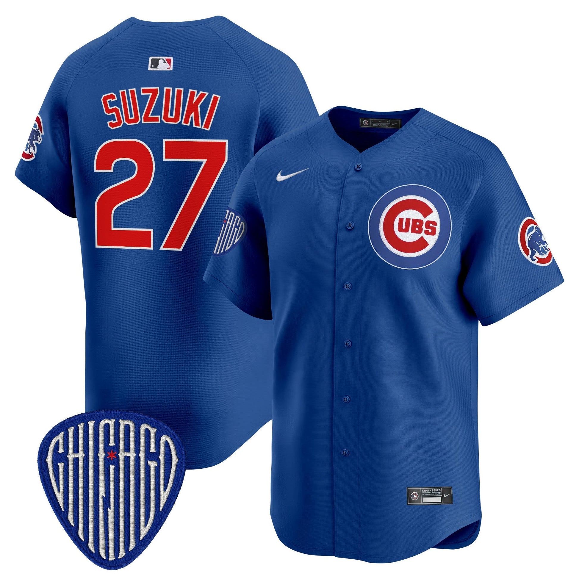 Men's Chicago Cubs 2025 Vapor Premier Limited Jersey - All Stitched