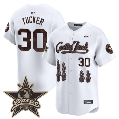 Men's Houston Astros Cactus Jack 2025 Vapor Premier Limited Jersey - All Stitched