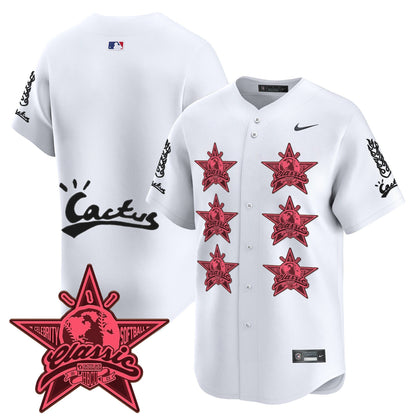 Men's Houston Astros Cactus Jack 2025 Vapor Premier Limited Jersey V2 - All Stitched