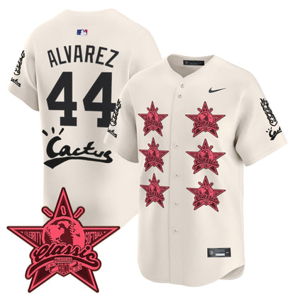 Men's Houston Astros Cactus Jack 2025 Vapor Premier Limited Jersey V2 - All Stitched
