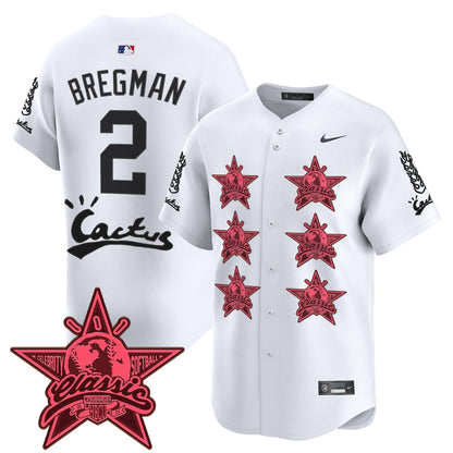 Men's Houston Astros Cactus Jack 2025 Vapor Premier Limited Jersey V2 - All Stitched