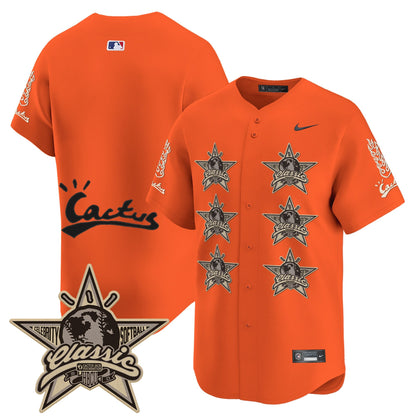 Men's Houston Astros Cactus Jack 2025 Vapor Premier Limited Jersey V2 - All Stitched