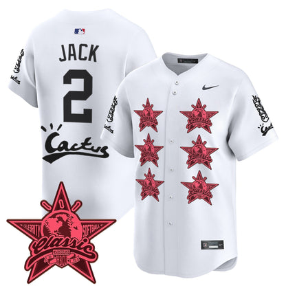 Men's Houston Astros Cactus Jack 2025 Vapor Premier Limited Jersey V2 - All Stitched