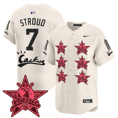 Men's Houston Astros Cactus Jack 2025 Vapor Premier Limited Jersey V2 - All Stitched