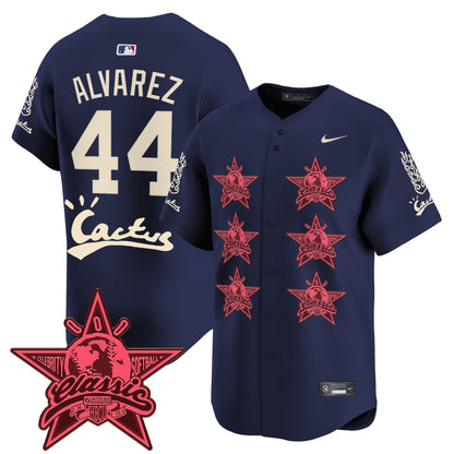 Men's Houston Astros Cactus Jack 2025 Vapor Premier Limited Jersey V2 - All Stitched