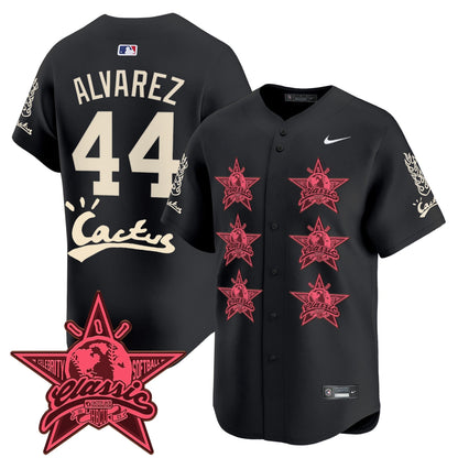 Men's Houston Astros Cactus Jack 2025 Vapor Premier Limited Jersey V2 - All Stitched
