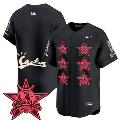 Men's Houston Astros Cactus Jack 2025 Vapor Premier Limited Jersey V2 - All Stitched