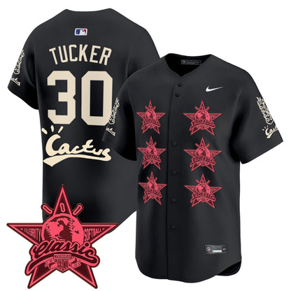 Men's Houston Astros Cactus Jack 2025 Vapor Premier Limited Jersey V2 - All Stitched