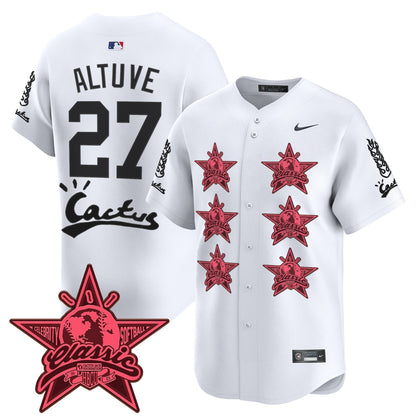 Men's Houston Astros Cactus Jack 2025 Vapor Premier Limited Jersey V2 - All Stitched