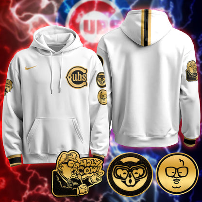 Chicago Cubs Limited Hoodie - Harry Caray "Holy Cow" Patch - All Stitched