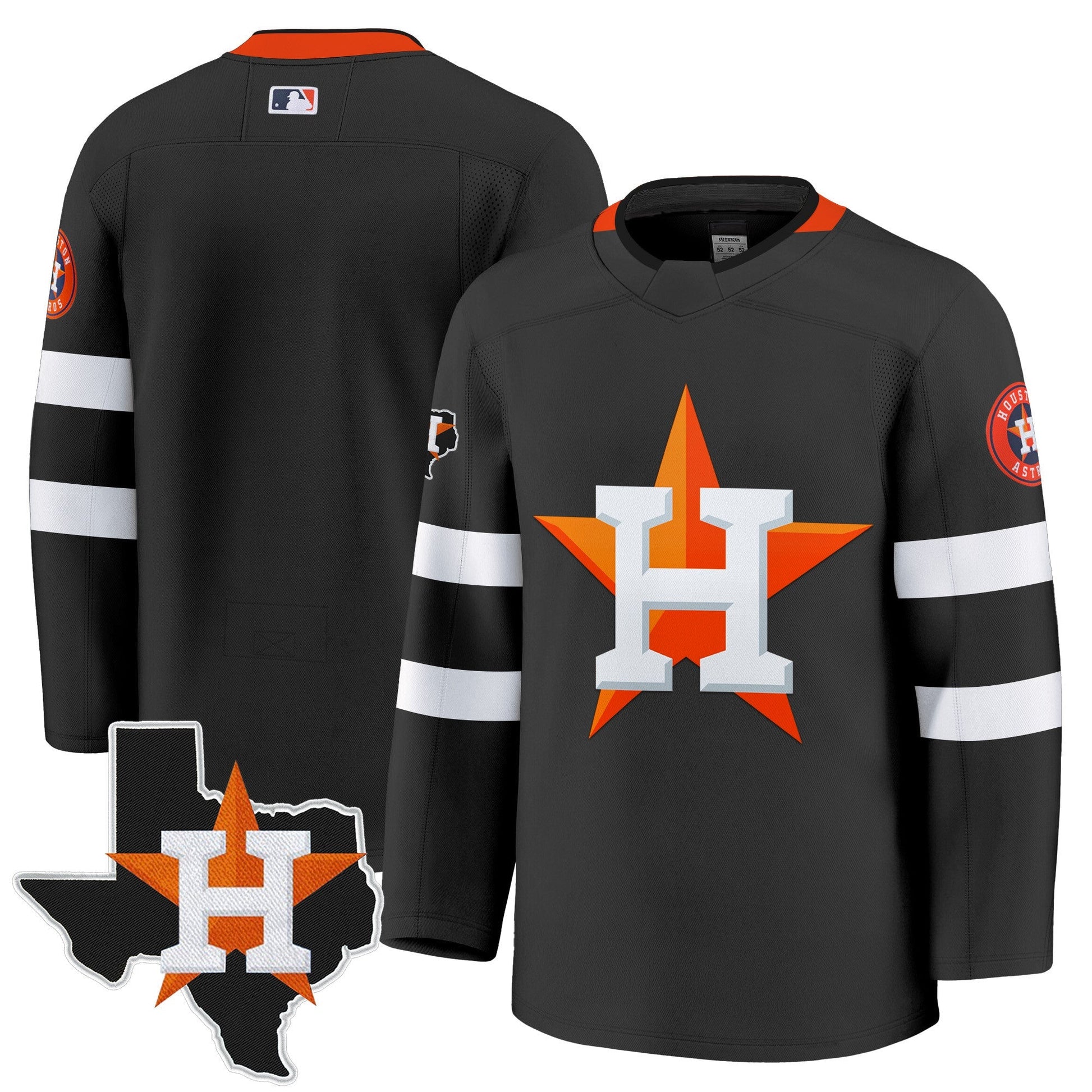 Men's Houston Astros Hockey Premium Jersey - All Stitched