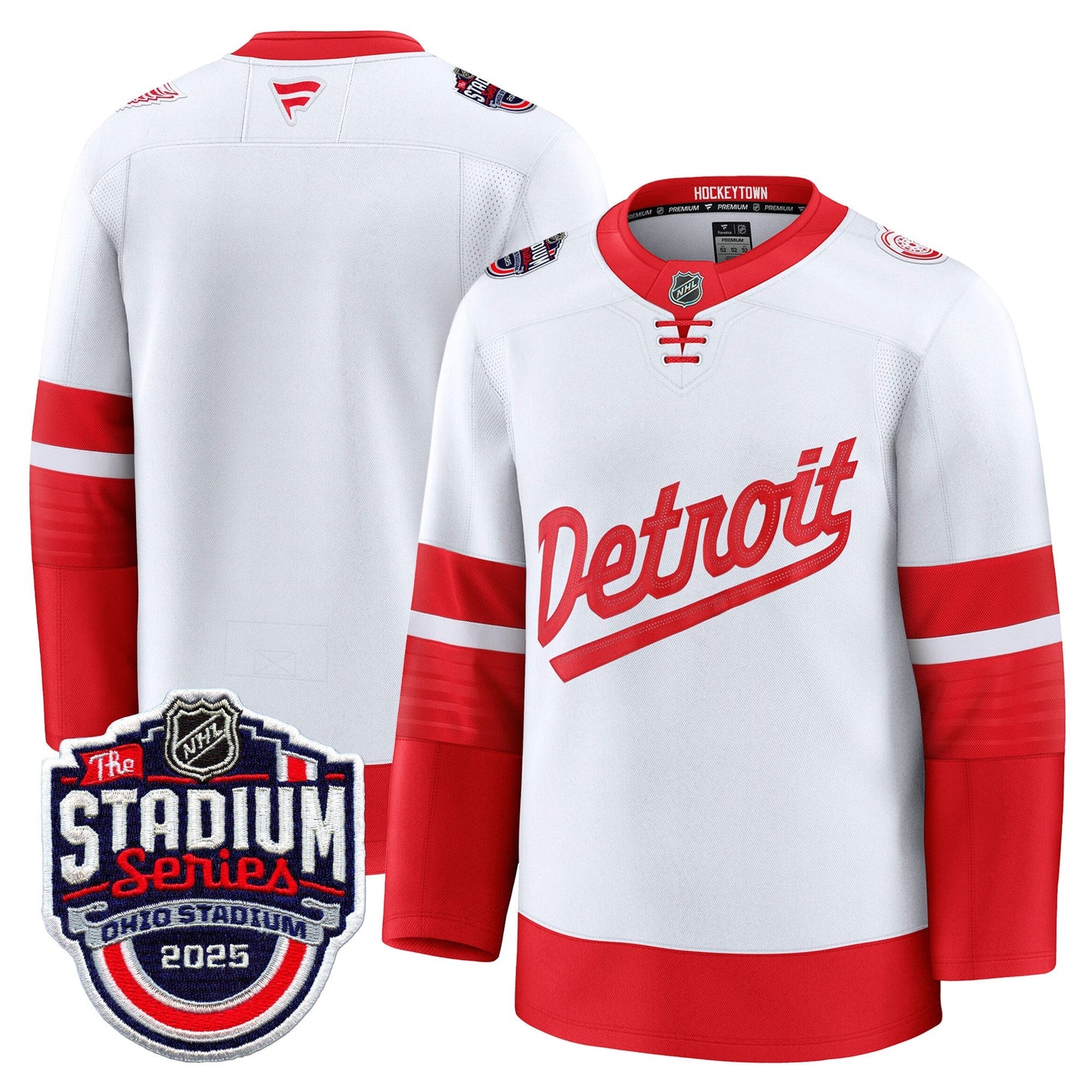 Men's Detroit Red Wings 2025 Stadium Series Premium Jersey - All Stitched
