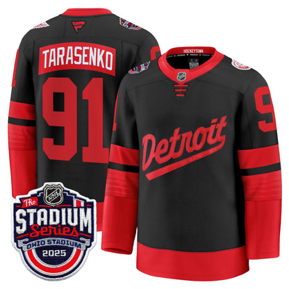 Men's Detroit Red Wings 2025 Stadium Series Premium Jersey - All Stitched