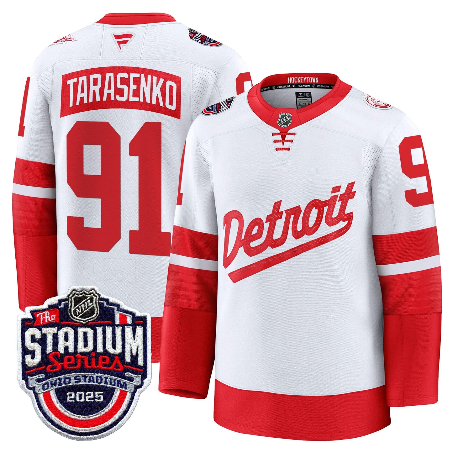 Men's Detroit Red Wings 2025 Stadium Series Premium Jersey - All Stitched