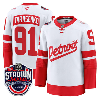 Men's Detroit Red Wings 2025 Stadium Series Premium Jersey - All Stitched