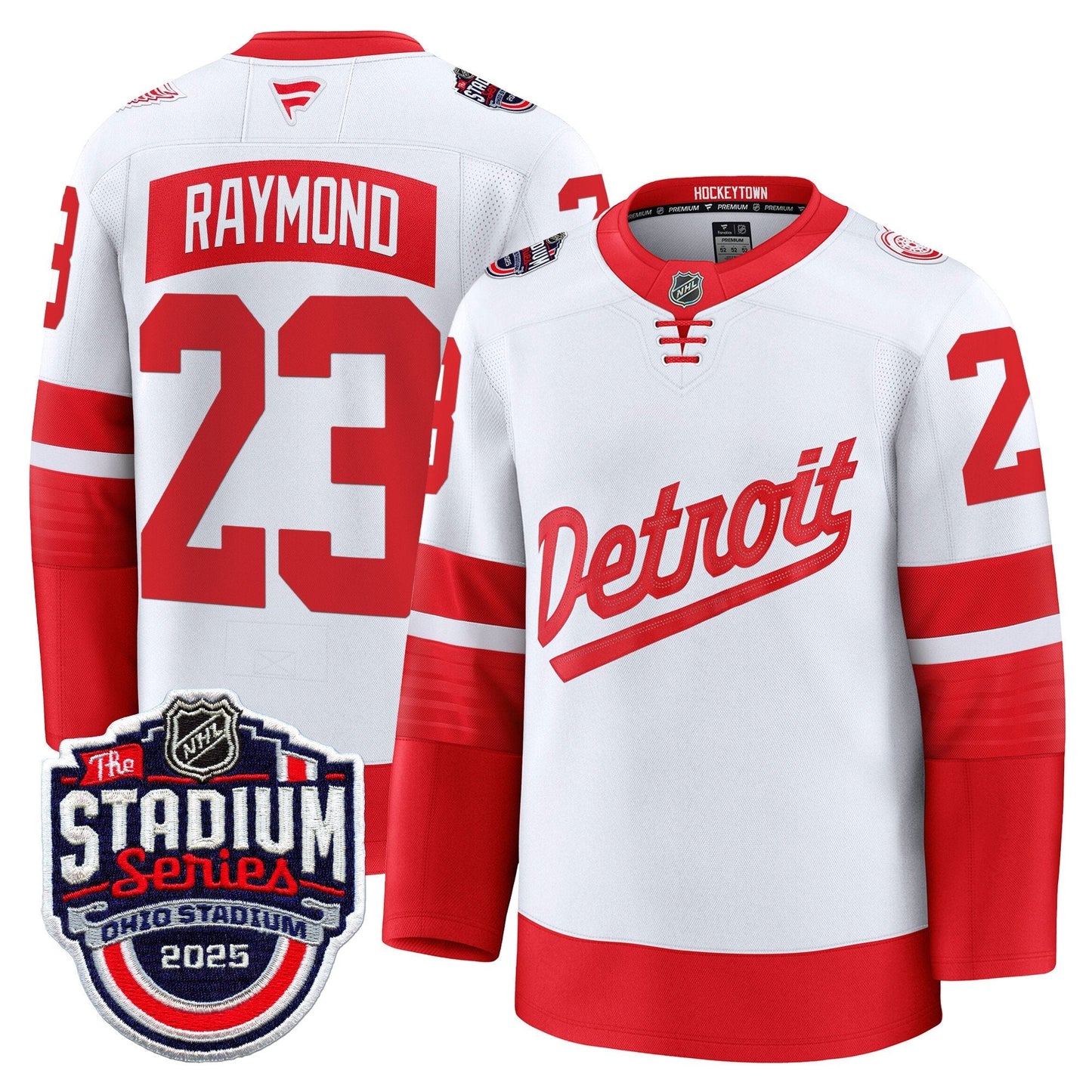 Men's Detroit Red Wings 2025 Stadium Series Premium Jersey - All Stitched