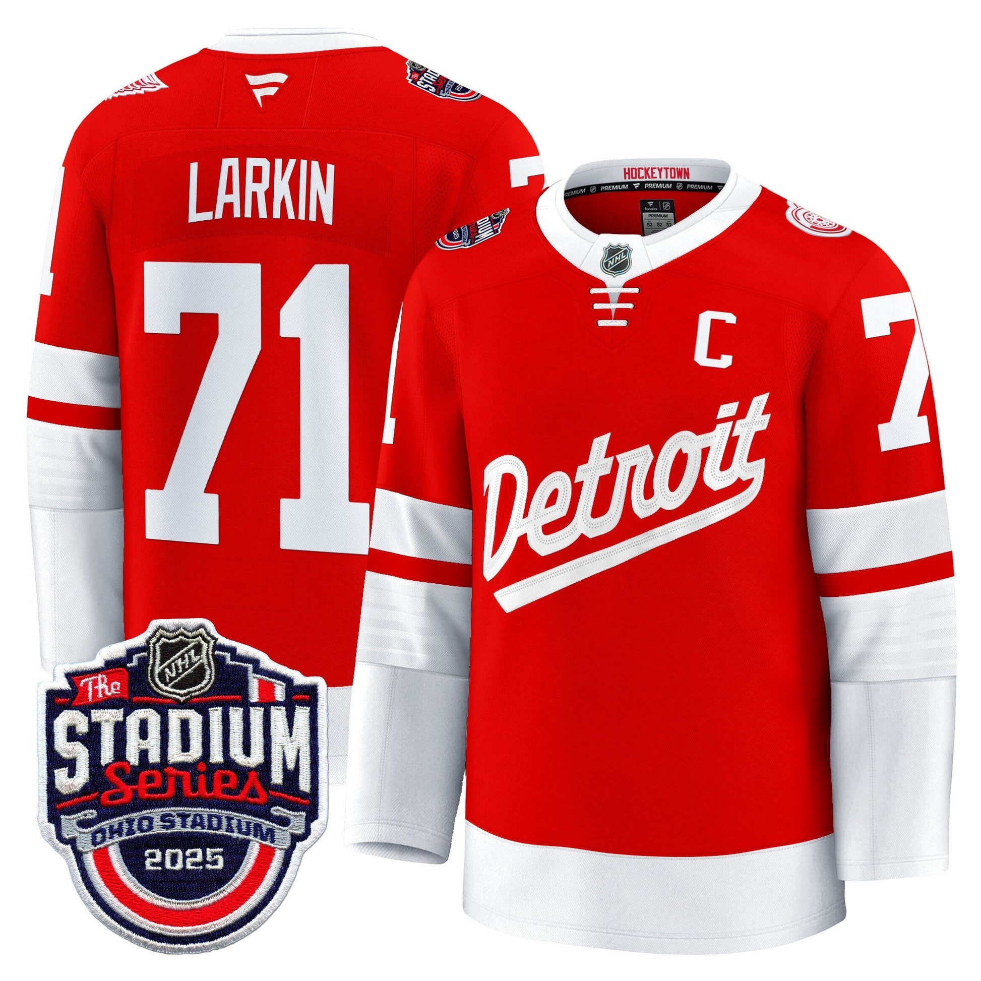 Men's Detroit Red Wings 2025 Stadium Series Premium Jersey - All Stitched