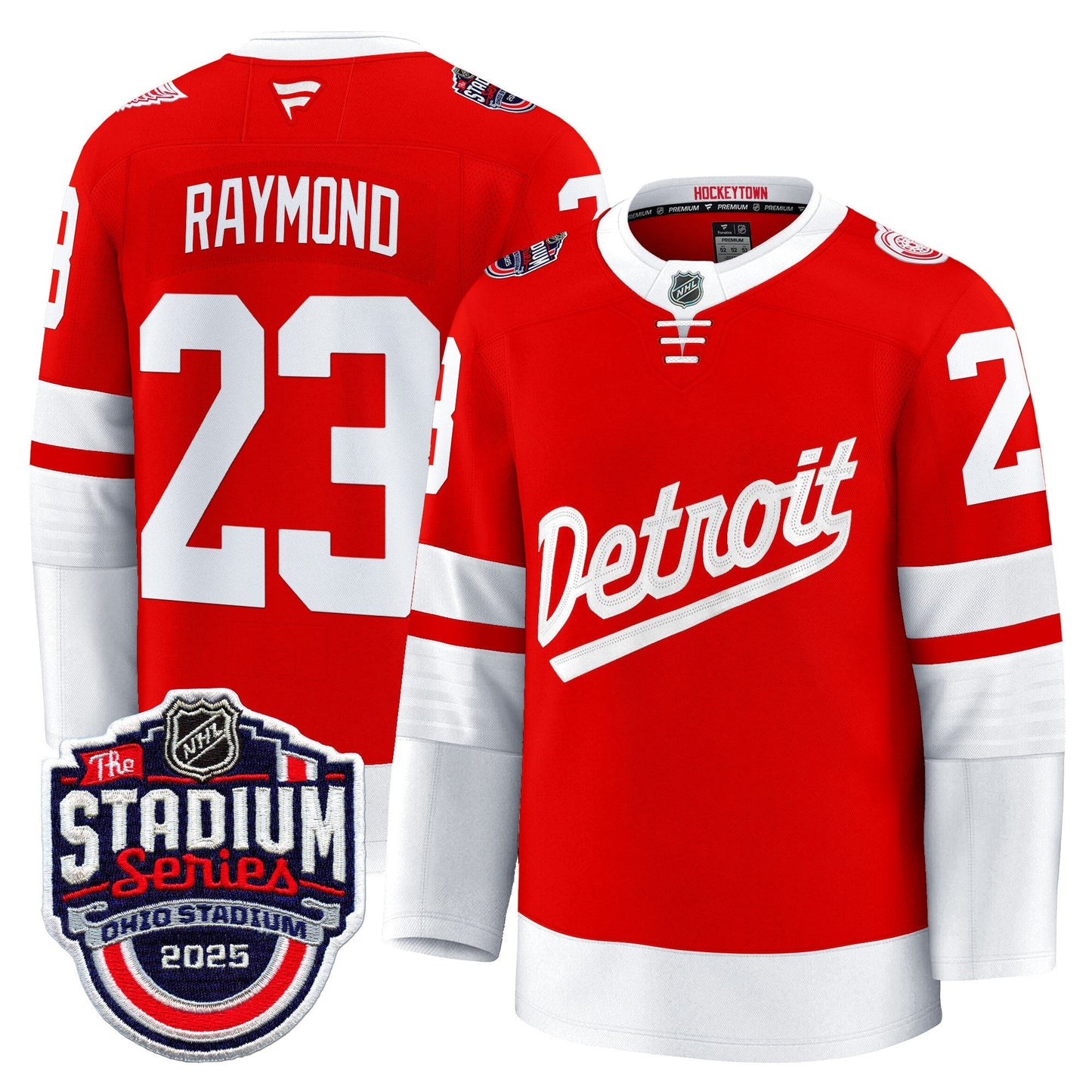 Men's Detroit Red Wings 2025 Stadium Series Premium Jersey - All Stitched