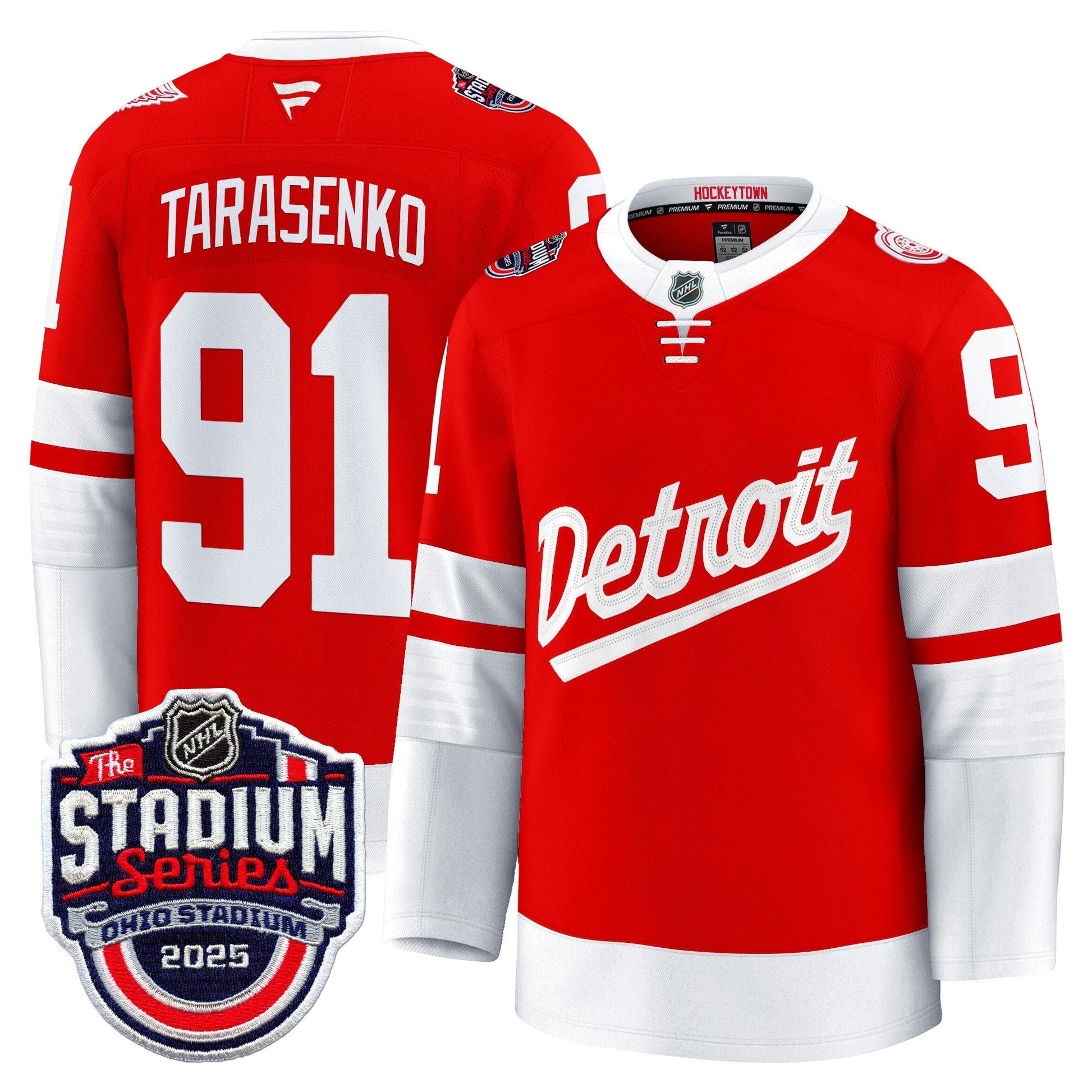 Men's Detroit Red Wings 2025 Stadium Series Premium Jersey - All Stitched