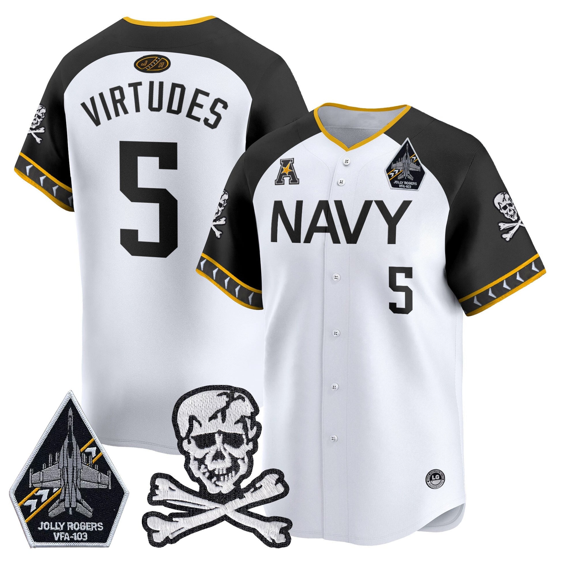 Men's Navy Midshipmen 2025 Vapor Premier Limited Jersey - All Stitched