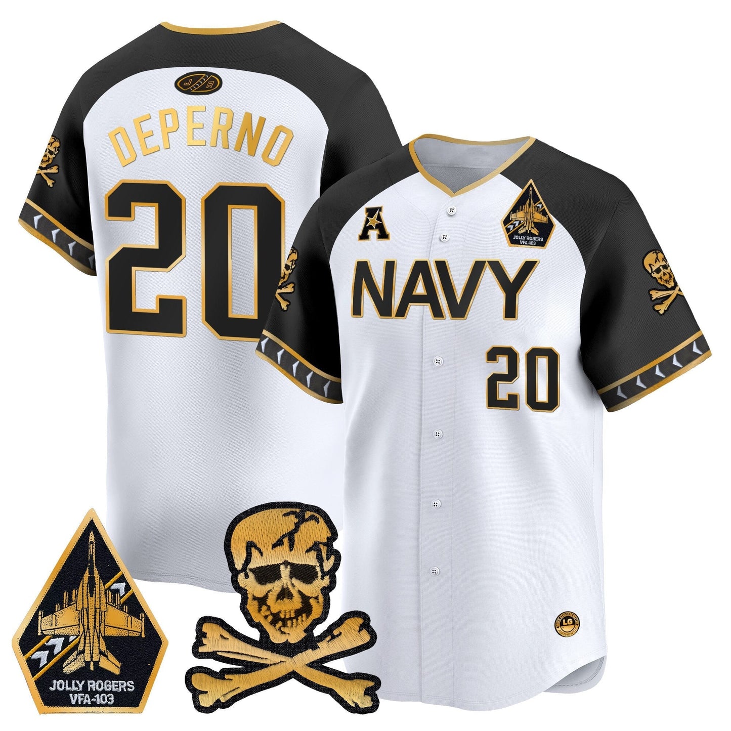 Men's Navy Midshipmen 2025 Vapor Premier Limited Jersey - All Stitched
