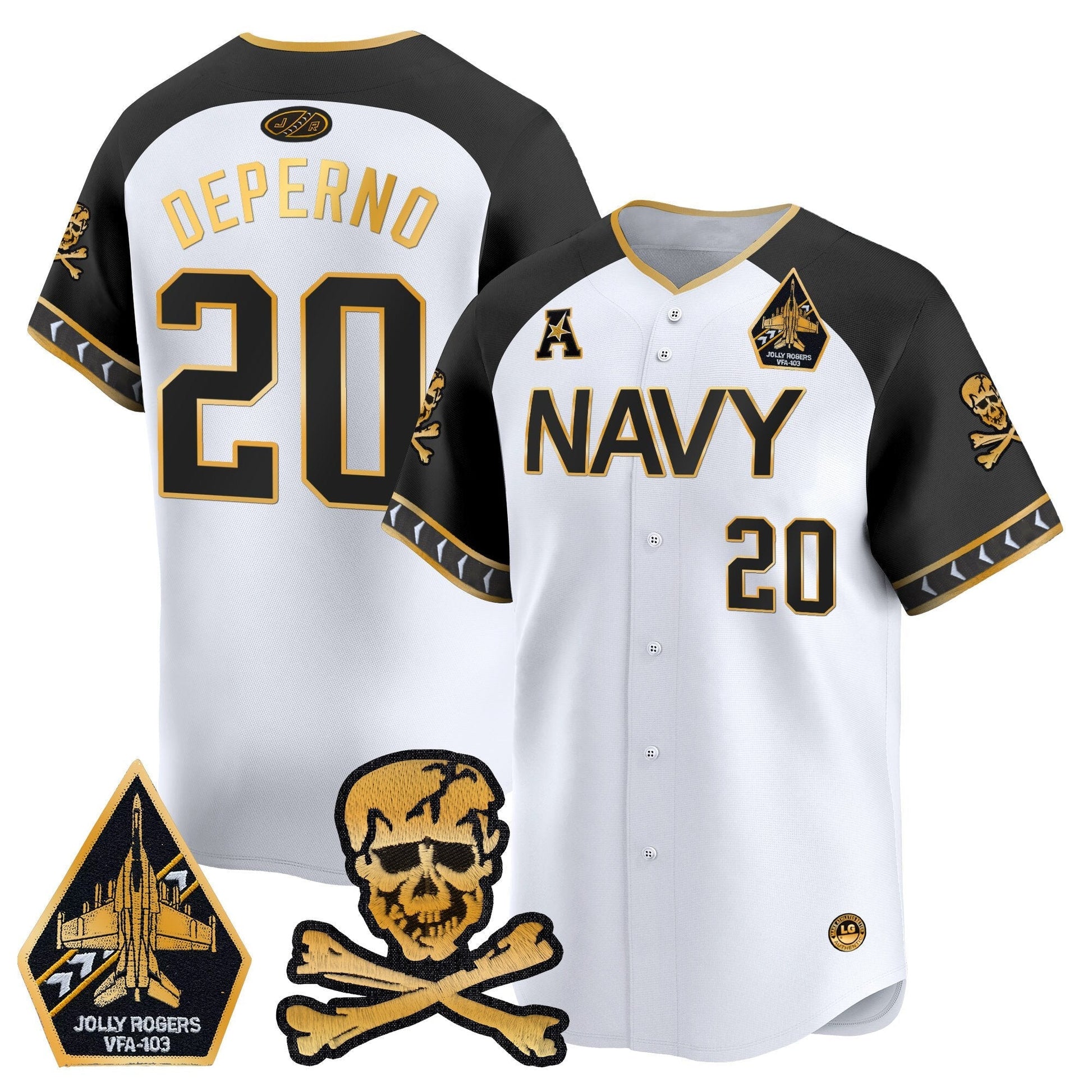 Men's Navy Midshipmen 2025 Vapor Premier Limited Jersey - All Stitched